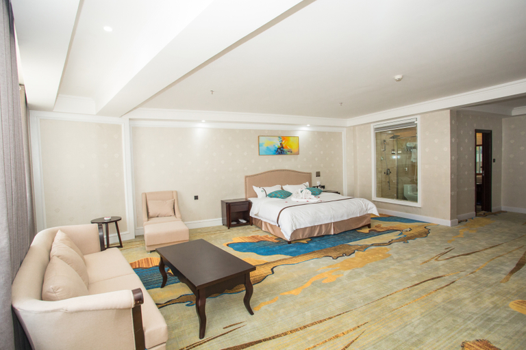 Bedroom, ホテル(), Gyêgu Tibetan
