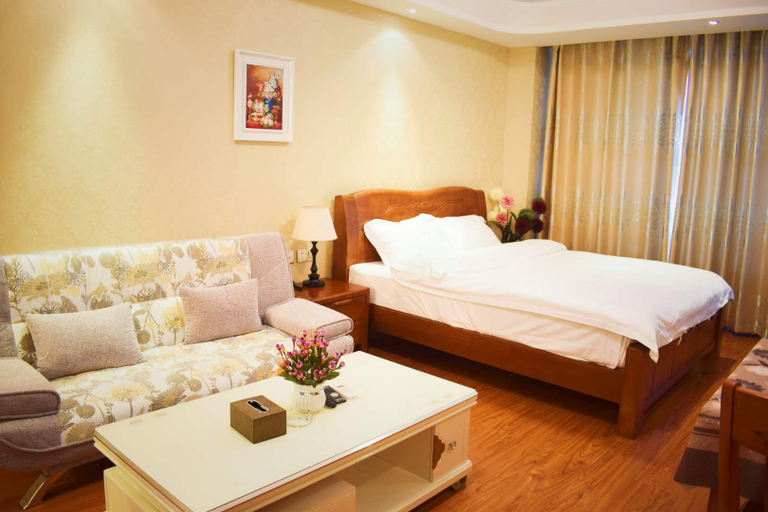 Bedroom, 金华双栖公寓, Jinhua