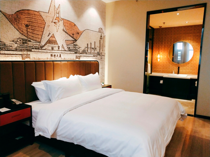 Bedroom 2, Xuchang Junyi Hotel (Xuji Smart Grid Industrial Park Branch), Xuchang