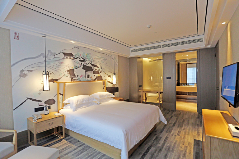 Bedroom, Bohao Taiyue City Hotel, Ningbo