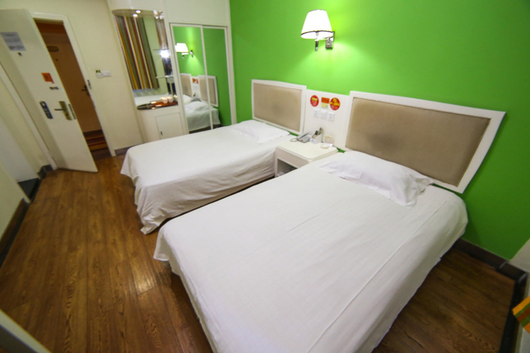 Bedroom 2, Echarm Hotel Zhongxiang Mochou Lake, Jingmen