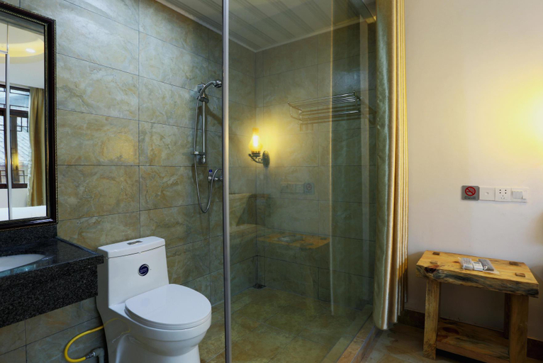Bathroom 1, Huangyao Ancient Town Yishugao Hostel, Hezhou
