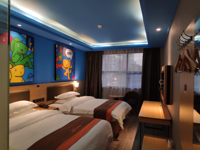 Bedroom 2, ジュンホテル(), Chenzhou