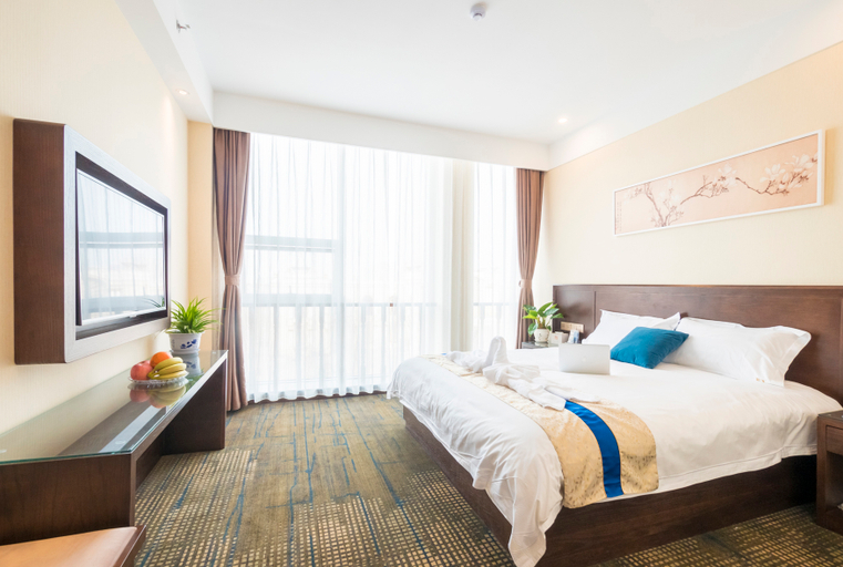 Bedroom 2, Mintai Select Hotel (Zibo Vientiane Huiba Daju Branch), Zibo