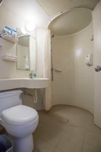 Bathroom, Grace Inn (Jinan Jingqi Weishi'er Harmony Square Provincial Hospital), Jinan