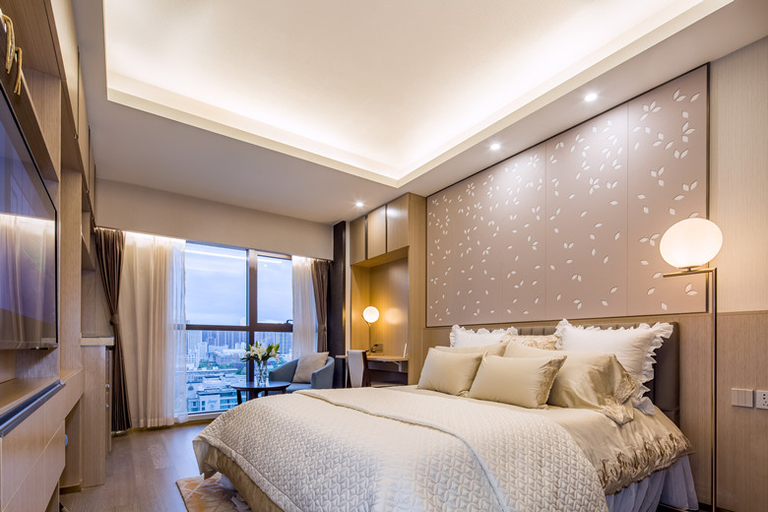 Bedroom, Wutong Apartments Hotel, Xi'an