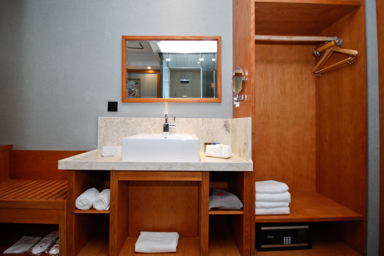 Bathroom 2, MEISU ミース(meisu)アートホテル(合肥宜家家居海棠地下鉄駅)(MEISU 美宿艺术酒店(合肥宜家家居海棠地铁站店)), Hefei