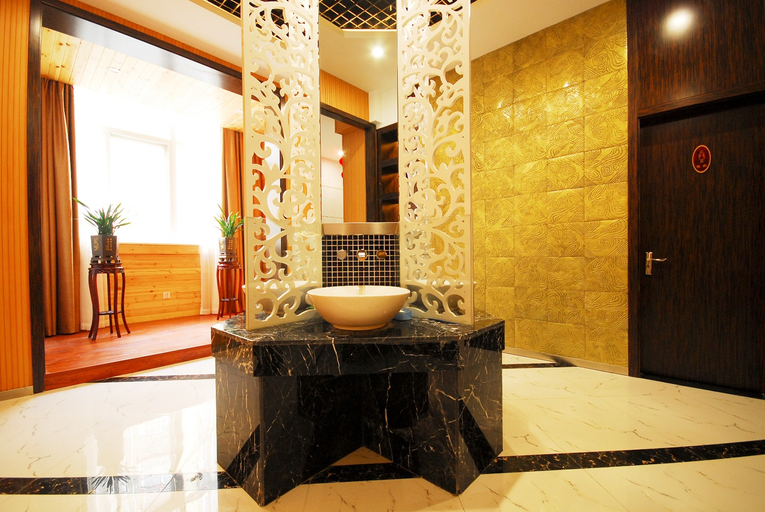 Bathroom 2, Yajie Boutique Hotel, Pingdingshan