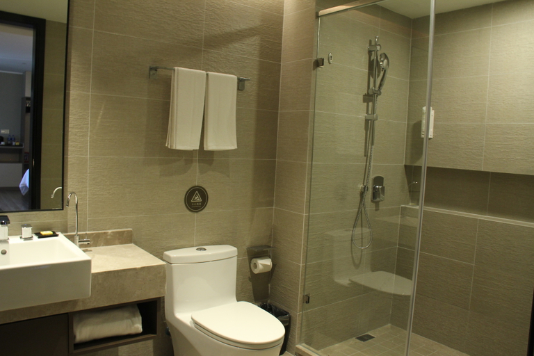 Bathroom 3, Homeinn Plus Hotel Shenzhen Nanshan Science and Technology Park, Shenzhen