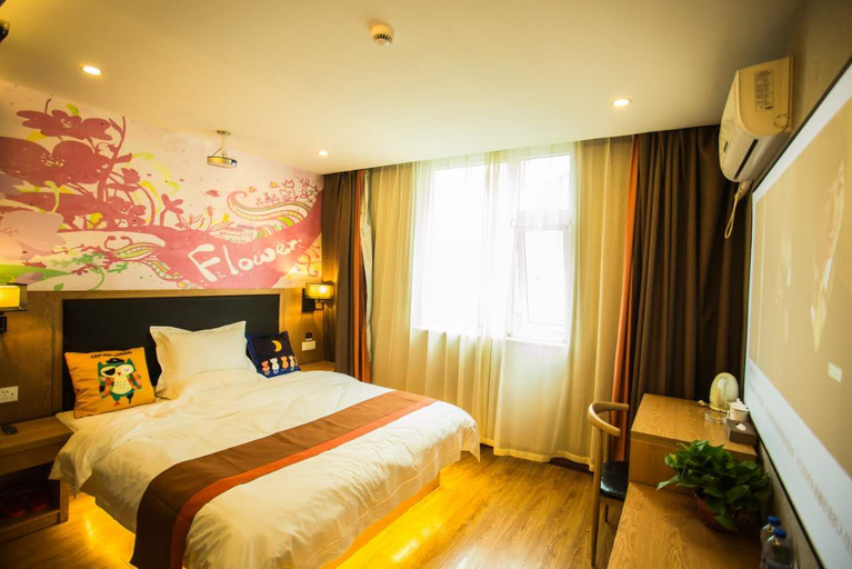 Bedroom, ジュンイーチェーンホテル(), Zhengzhou