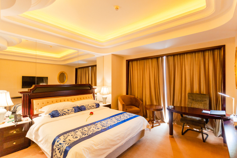 Bedroom 2, Hefei Yipin Hotel (Greenland Bohai Zhugang Subway Station), Hefei