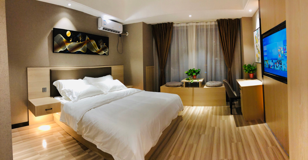 Bedroom, Veno Boutique Hotel (Hefei Yaohai Wanda Store), Hefei