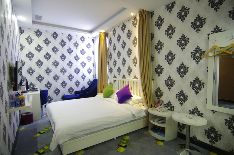Bedroom 2, Changge Lemon Crystal Hotel (Yushe Baqi Road), Xuchang