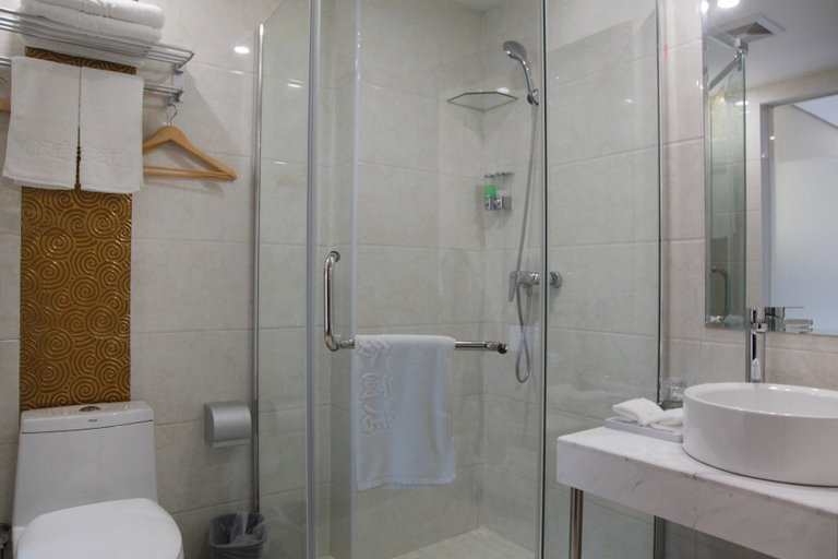 Bathroom 3, Jinhan Business Hotel, Wuhan