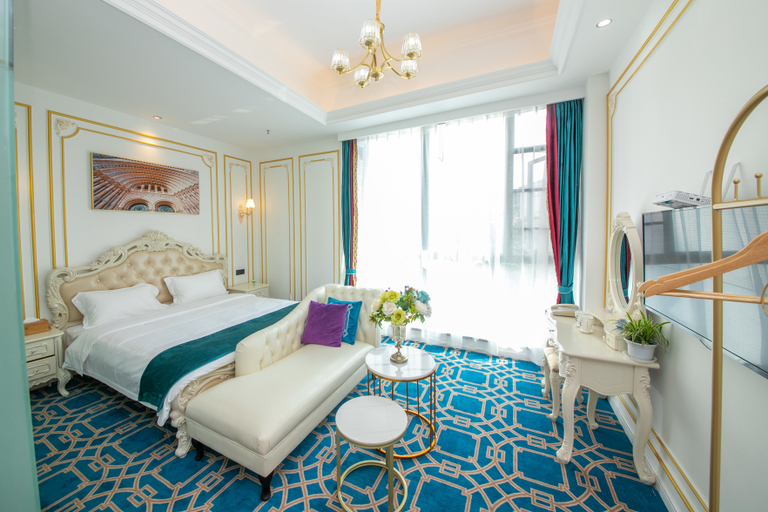 Bedroom, 橘子樹ホテル(資陽万達広場)(Orange Tree Hotel (Ziyang Wanda Plaza)), Ziyang