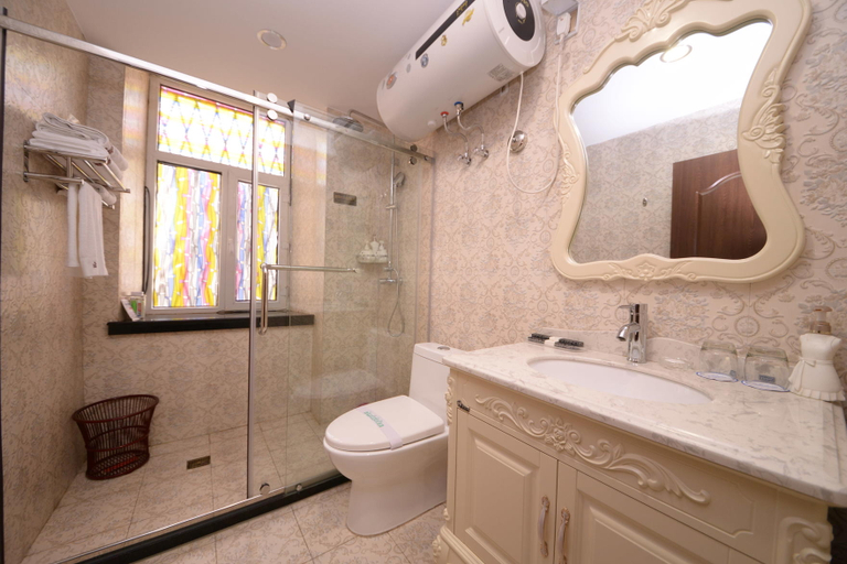 Bathroom 2, Dongguan Business Hotel (Harbin Central Avenue), Harbin