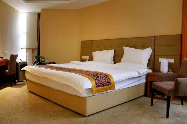 Bedroom 2, 銀川濱河ホテル(Yinchuan Riverside Hotel), Shizuishan