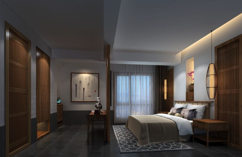 Bedroom 2, Furong Yushe Hotel, Changsha