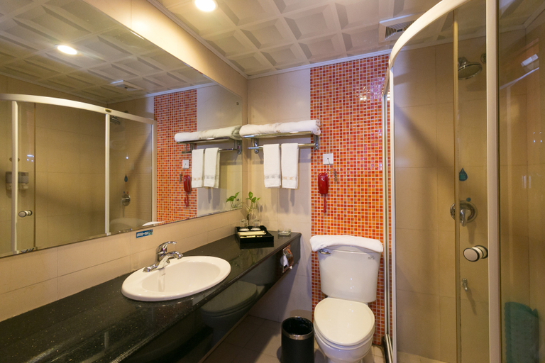 Bathroom 2, Manju Hotel Railway Station Jinhua, Jinhua