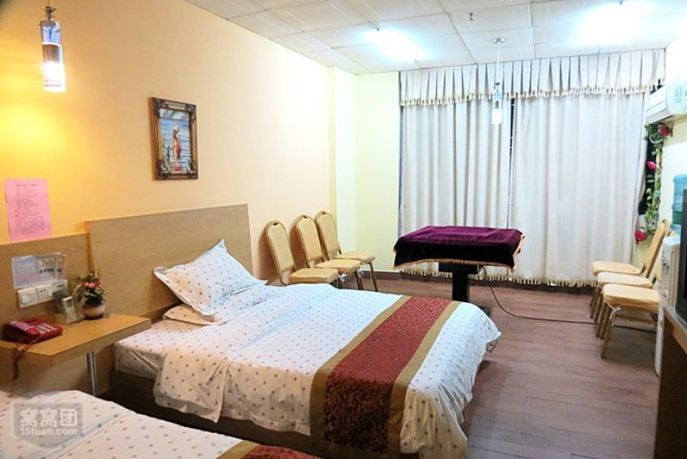 Bedroom 2, Wanda International Hotel(Wuhan Chuhe Hanjie Store), Wuhan