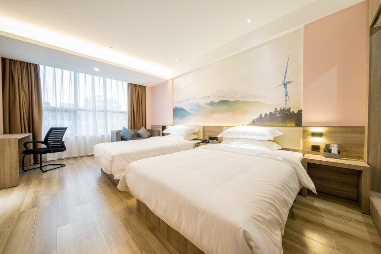 Bedroom 2, Yuefeng Hotel (Yangjiang Baili Plaza), Yangjiang