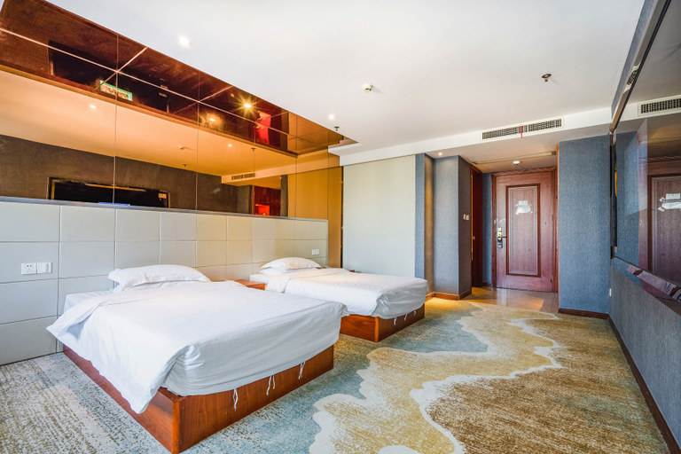Bedroom, Huzhou Jinyi Hotel, Huzhou