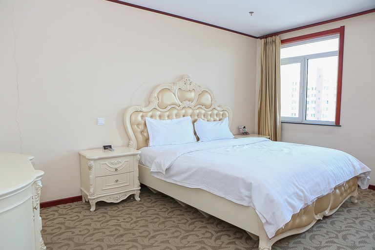 Bedroom 2, GreenTree Alliance Hotel Tianjin Jinnan District Gegu Stadium, Tianjin