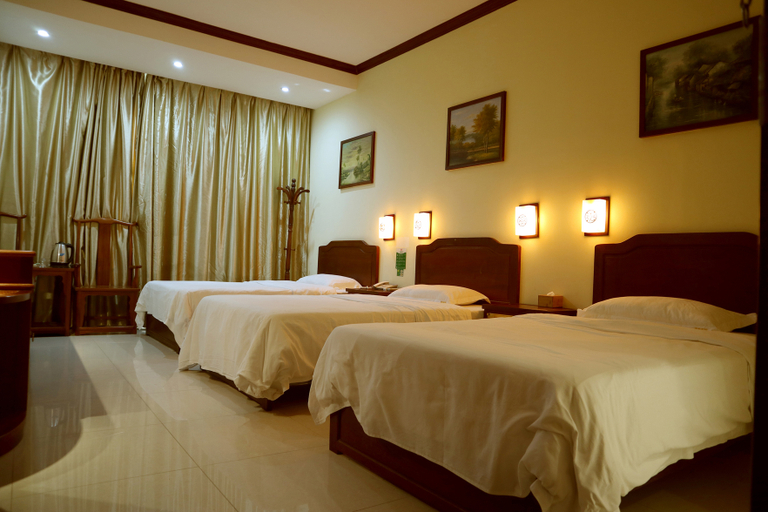 Bedroom 2, Jinwei Coffetel Theme Hotel, Fangchenggang
