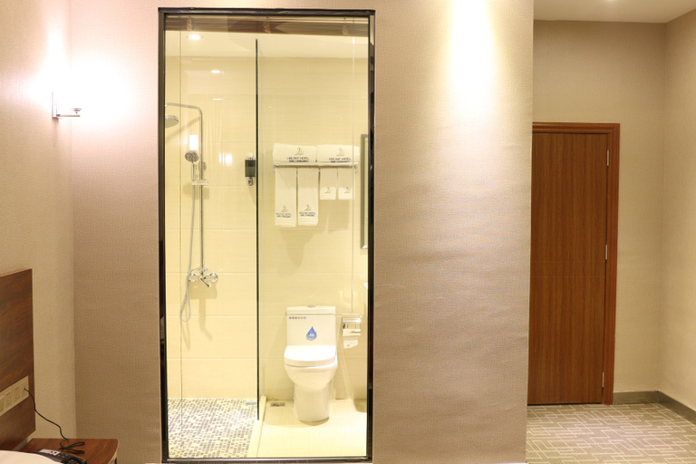 Bathroom 3, Jiangnan West Hotel (Guangzhou Panyu Shawan Branch), Guangzhou