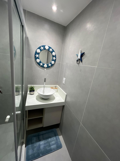 Bathroom 4, Melhor Flat do Nixxus a passos da praia, Ipojuca