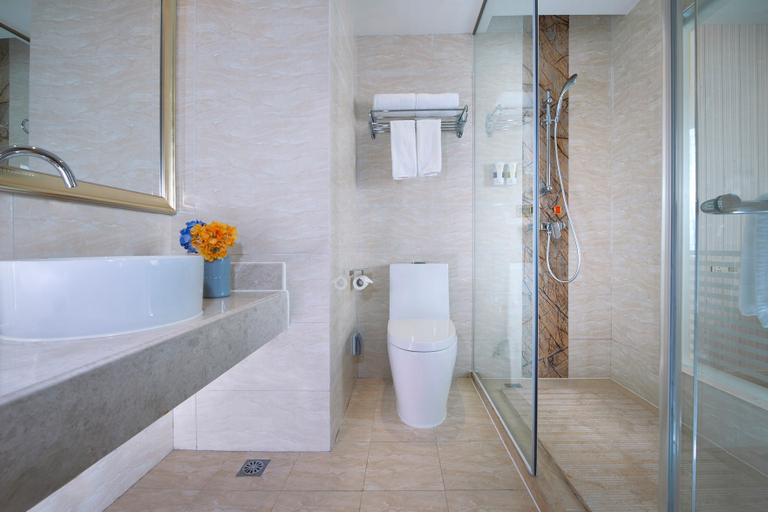 Bathroom, Vienna Hotel (Jieyang Longwei), Jieyang
