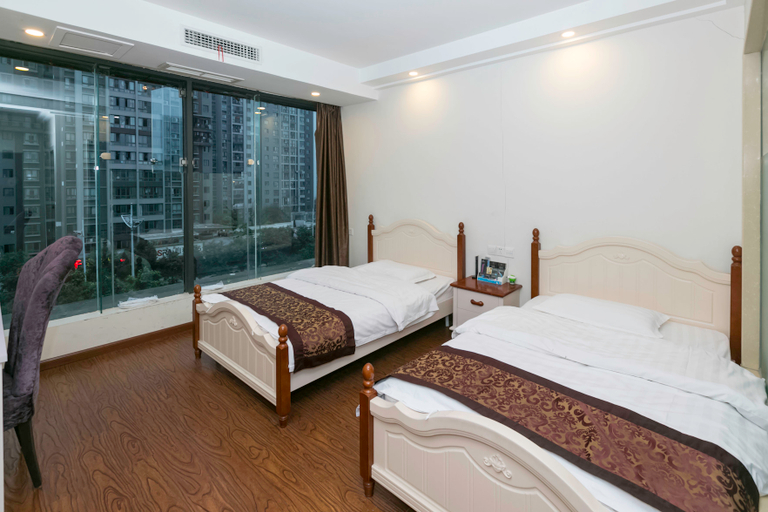 Bedroom 2, Chongqing Yamei Fashion Theme Hotel, Chongqing