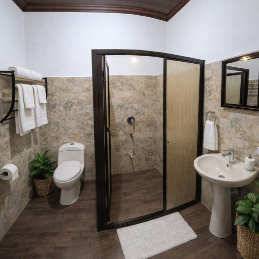 Bathroom, CASA BLANCA - ROOM TERRACE ADULTS ONLY, San Carlos