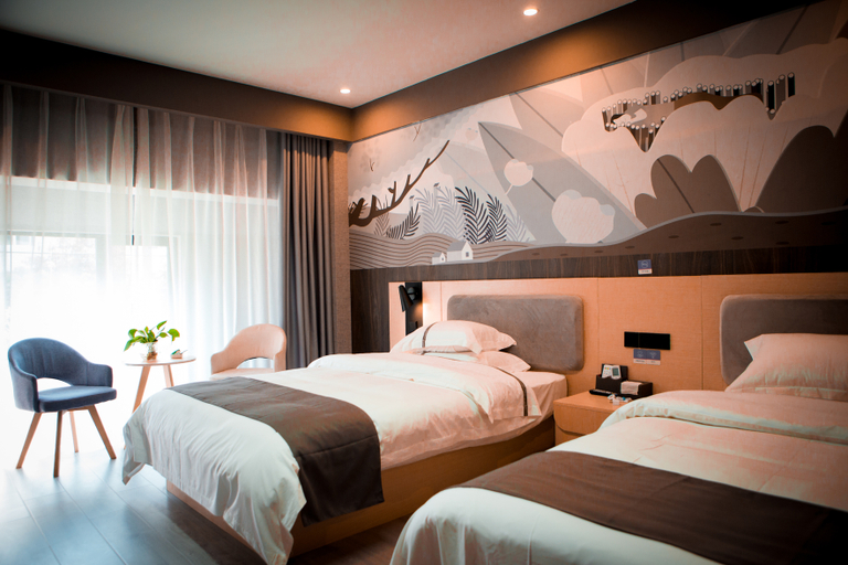 Bedroom 2, Thank  U Hotel (Bijie Guihua Road ), Bijie