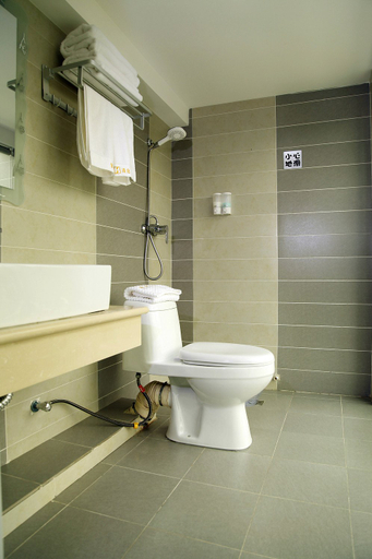 Bathroom 5, Anhui Culture Hotel (Beijing Chaoyang Railway Station Wanxiang Branch), Beijing