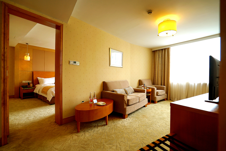 Bedroom, Yuanli International Hotel, Lishui