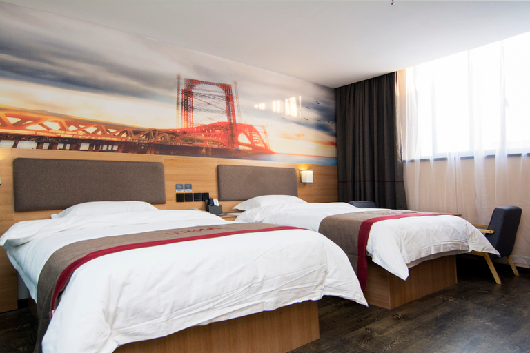 Bedroom, Shankee Hotel (Xujing North City), Shanghai