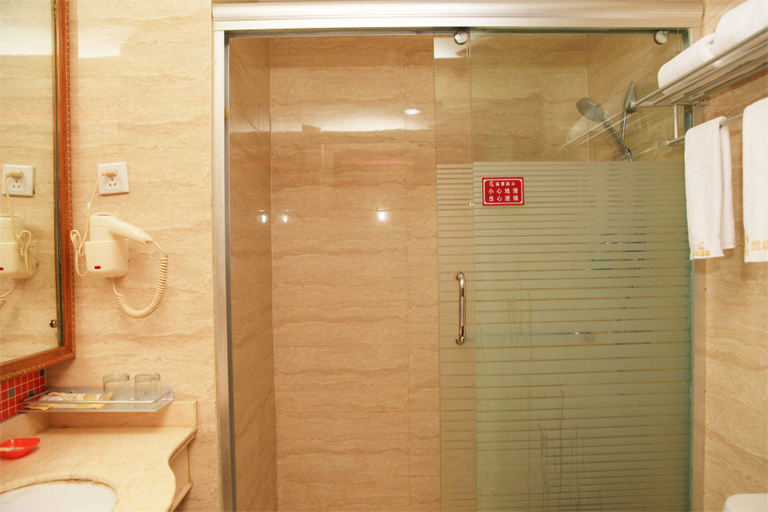 Bathroom 2, Kaibin light luxury hotel (kuanzhaixiangzi store Chengdu), Chengdu