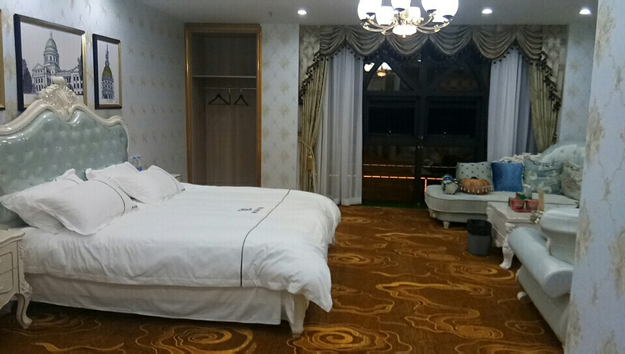 Bedroom 2, Shell Hotel Taixing Huangqiao Town Dinghui Road, Taizhou