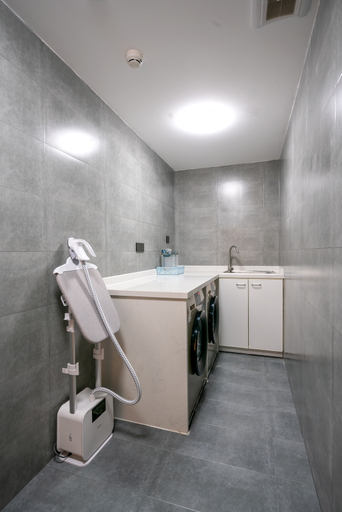 Bathroom 2, Shanghai Chengan Hotel(Xuhui Binjiang store), Shanghai