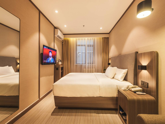 Bedroom 2, Hanting Hotel Heze Cao County Zhuangzhai Century Avenue, Heze