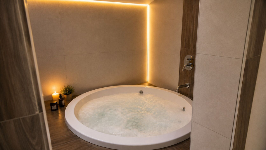 Bathroom, Reco Luxury Suit, Çankaya