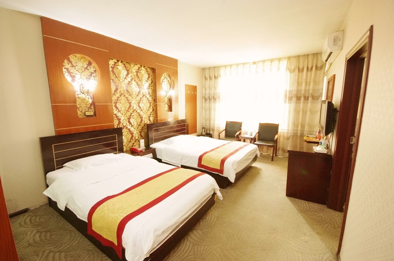 Bedroom 2, Shehong Hexie Business Hotel, Suining
