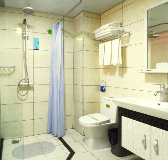 Bathroom, Pebble Motel (Guilin Railway Station), Guilin