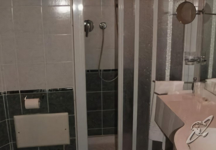 Bathroom, Hotel Palm Beach, Venezia