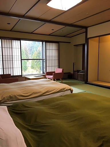 Bedroom 4, ゆのごう温泉 ホテル湯の杜, Mimasaka