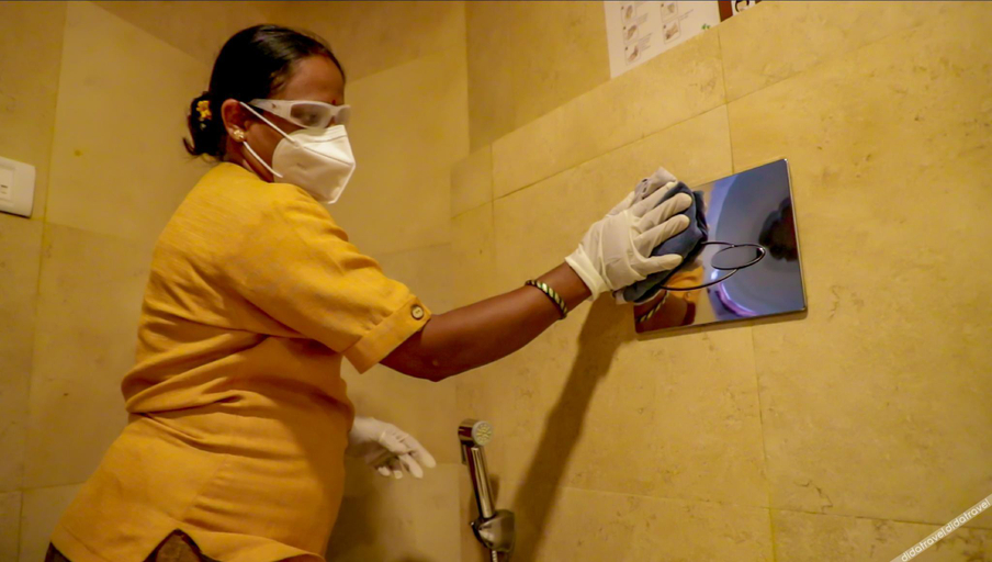 Bathroom 4, Club Mahindra Netrang, Bharuch