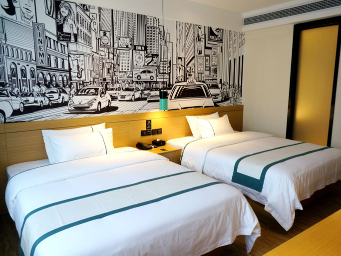 Bedroom 2, シティ コンフォート イン(CITY COMFORT INN)ホテル(), Qingyuan