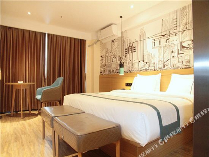 Bedroom, HanTing Hotel (Changchun Renmin Street Jilin University Nanling Campus), Changchun