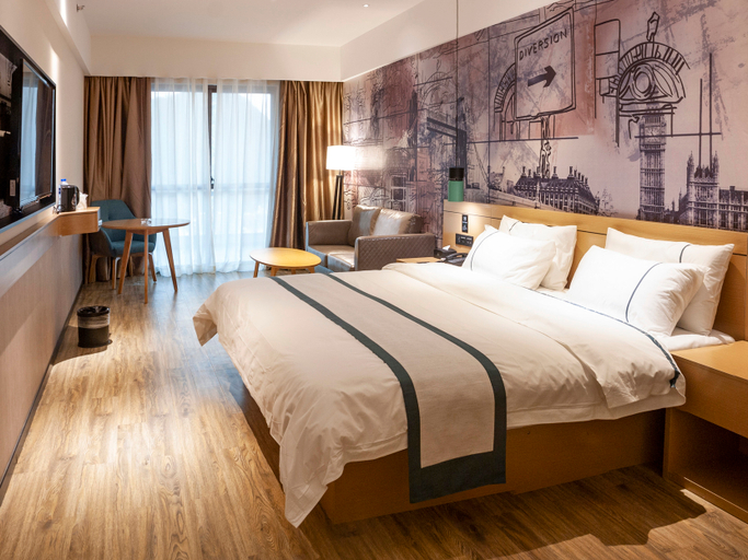 Bedroom 2, City Comfort Inn Guilin City Hall, Guilin